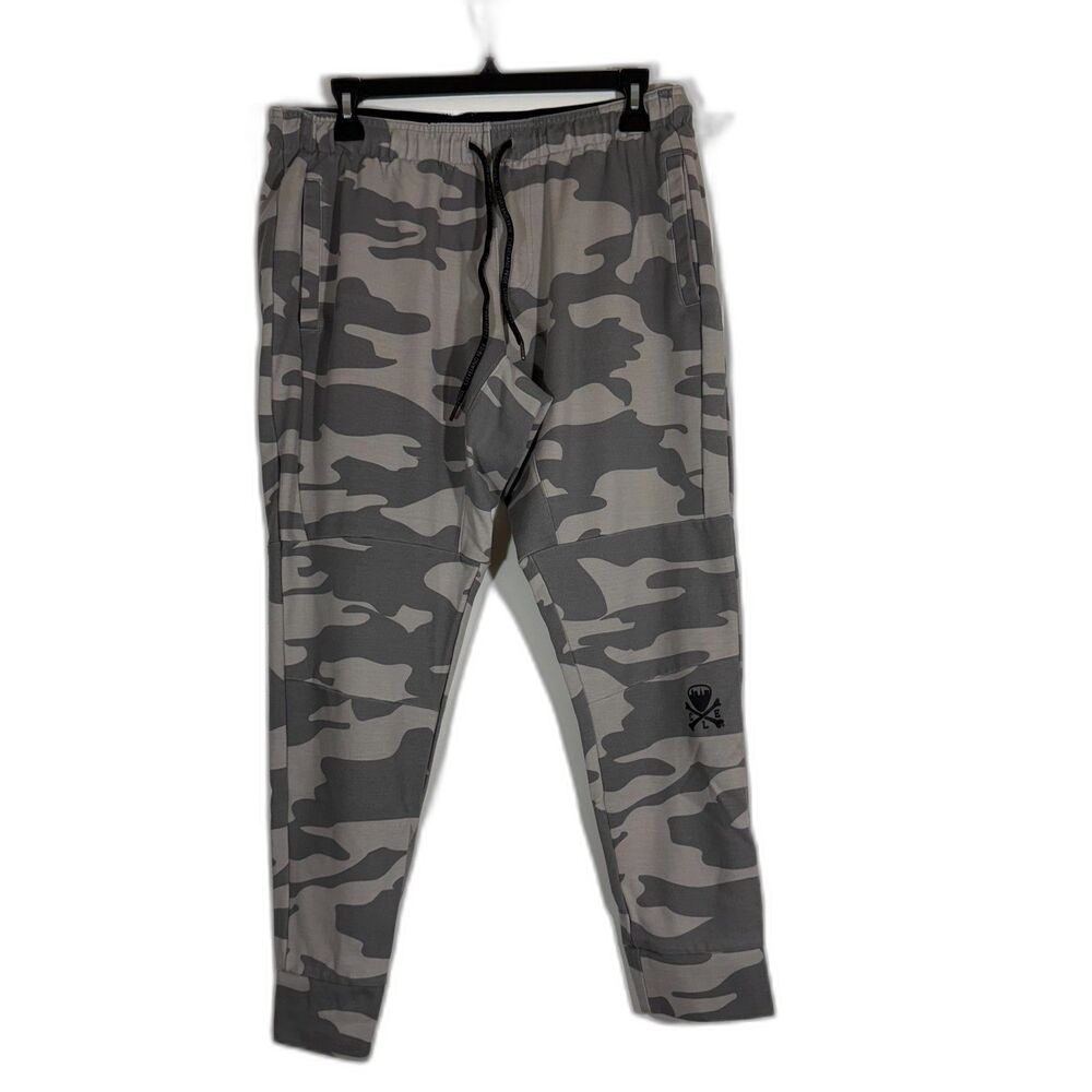 CLE Clothing Co Gray Camo Joggers Cleveland Pride Sz L